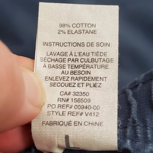 Vuori Mens Ripstop Climber Pants Size L Blue Athletic Outdoors Hiking Ethical - Picture 5 of 10